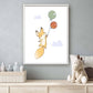 Vosje met 2 ballonnen - Dieren met ballonnen