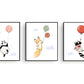 Panda met ballon en mandje - Dieren met ballonnen