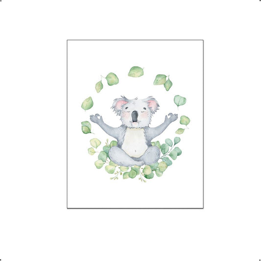Yoga koala - Yoga dieren namaste